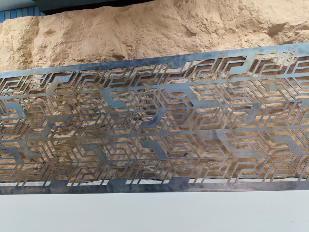 CNC in Iron Sheet MS