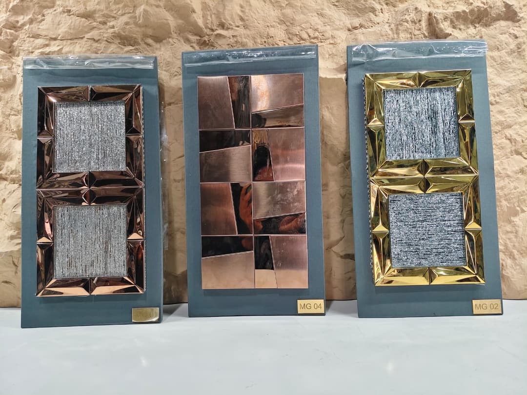 Mosaic Golden Frame